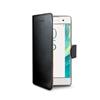 CELLY Wally book case for Sony Xperia X, PU leather, black