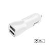 FIXED Dual USB Car Charger 15W, white