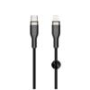 FIXED Braided Cable USB-C/Lightning, 2m, black
