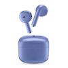 TWS bezdrátová pecková sluchátka Music Sound SWAG, blankytně modrá