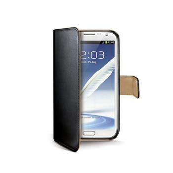 Pouzdro typu kniha CELLY Wally pro Samsung Galaxy Note 3, PU kůže, černé