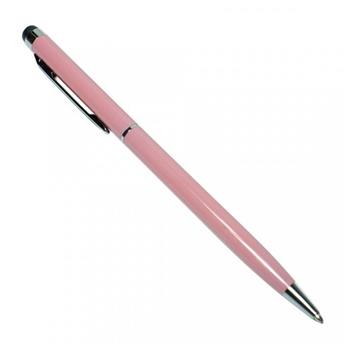 Pero 2v1 se stylusem pro kapacitní displeje Fontastic, růžové