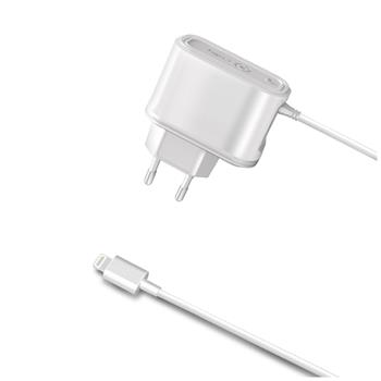 Travel Charger CELL with Apple Lightning connector, 2,1A, blister
