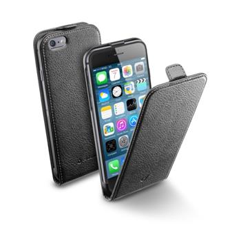 Pouzdro CellularLine Flap Essential pro Apple iPhone 6/6S, černé