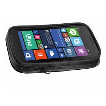 Voděodolné pouzdro Interphone SM47 pro 4,7" mobilní telefony a GPS navigace, úchyt na řídítka, černé
