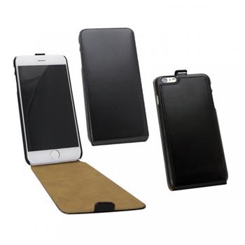 Kožené pouzdro flap OZBO FLIP Premium pro Apple iPhone 6, černé