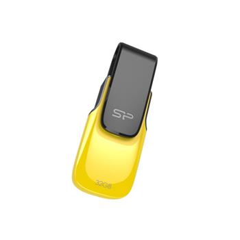 USB flash disk Silicon Power Ultima U31, 32GB, USB 2.0, žlutý