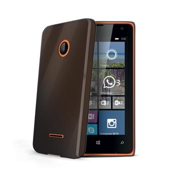 TPU pouzdro CELLY Gelskin pro Microsoft Lumia 532, černé