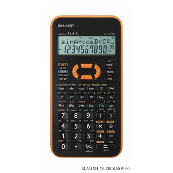 Vědecká kalkulačka SHARP EL-531XHYRC