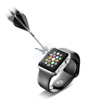 Ochranné temperované sklo CellularLine pro Apple Watch 42mm, 2ks