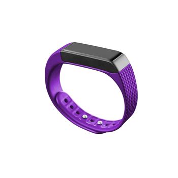 Bluetooth fitness bracelet with touchscreen CellularLine EasyFit TOUCH, purple-black