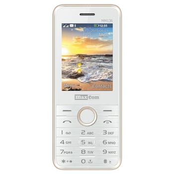 Mobilný telefón Maxcom MM136, DualSIM, bielo-zlatý