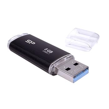 USB flash disk Silicon Power Blaze B02, 8GB, USB 3.1, černý