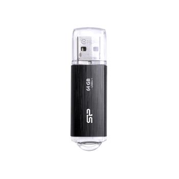 USB flash disk Silicon Power Blaze B02, 64GB, USB 3.1, černý