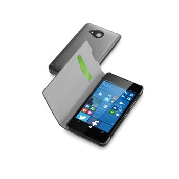 Pouzdro typu kniha CellularLine Book Essential pro Microsoft Lumia 550, černé