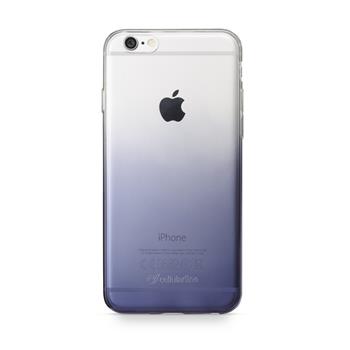 Ultratenký průhledný zadní kryt CellularLine SHADOW pro Apple iPhone 6/6S, TPU, černý