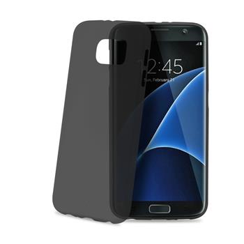 Ultra tenké TPU pouzdro CELLY Frost pro Samsung Galaxy S7 Edge, 0,29 mm, černé