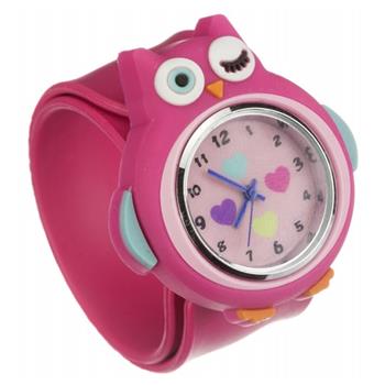 Dětské hodinky MY DOODLES OWL, univerzální velikost, silikonový pásek