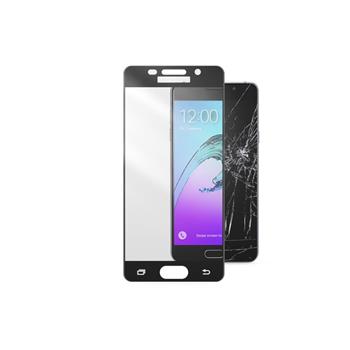 Ochranné tvrzené sklo pro celý displej CellularLine CAPSULE pro Samsung Galaxy A5 (2016), černé