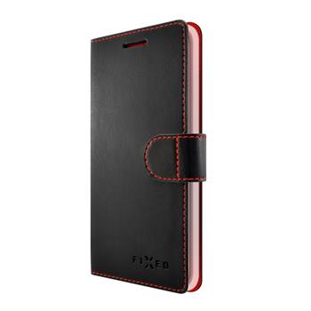 Pouzdro typu kniha FIXED FIT pro Vodafone Smart Ultra 7, černé