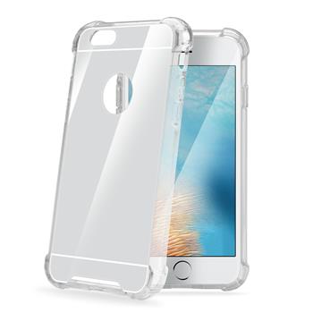Zadní kryt CELLY Armor pro Apple iPhone 7 Plus/8 Plus, se zrcadlovým efektem, stříbrné