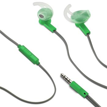 Stereo sluchátka CELLY FITBEAT, 3,5mm jack, zelená
