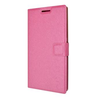 Pouzdro typu kniha FIXED s gelovou vaničkou pro Lenovo P70, růžové,rozbaleno