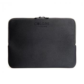 Neoprenový obal TUCANO COLORE, pro notebooky a ultrabooky do 14", Anti-Slip Systém®, černý