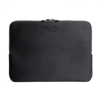 Neoprenový obal TUCANO COLORE, pro notebooky a ultrabooky do 15,6", Anti-Slip Systém®, černý