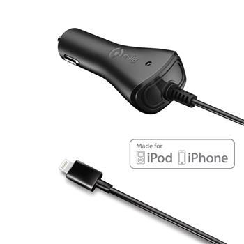 CELLY Car Charger for Apple devices with Lightning connector, 1A, blister