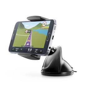Univerzální držák s přísavkou CELLULARLINE Pilot Pro pro telefony Samsung, NFC, aplikace Android, černý