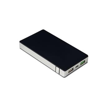 Powerbanka CELLY s 2 x USB výstupem, 6000 mAh, 2.4 A, stříbrná