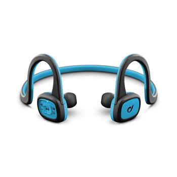 Sportovní bezdrátová In-ear sluchátka CELLULARLINE SHAKE, AQL® certifikace, černo-modrá