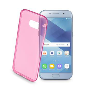 Barevné gelové pouzdro CELLULARLINE COLOR pro Samsung Galaxy A5 (2017), růžové