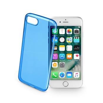 Barevné gelové pouzdro CELLULARLINE COLOR pro Apple iPhone 7/8, modré