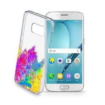 Průhledné gelové pouzdro Cellularline STYLE pro Samsung Galaxy A5 (2017), motiv ART