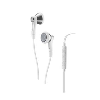 In-ear sluchátka CELLULARLINE SOUL UP s mikrofonem a dálkovým ovládáním, AQL® certifikace, 3,5 mm jack, bílé