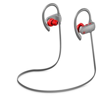 Sportovní bezdrátová sluchátka Cellularline GRASSHOPPER PRO, Bluetooth, šedá