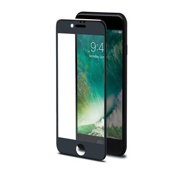 Ochranné tvrzené sklo CELLY 3D Glass pro Apple iPhone 7/8, černé (sklo do hran displeje, anti blue-ray)