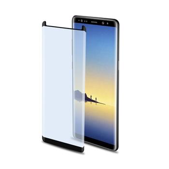 Ochranné tvrzené sklo CELLY Glass pro Samsung Galaxy Note 8, s ANTI-BLUE-RAY vrstvou (sklo do hran displeje)