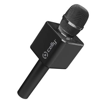 Bezdrátový mikrofon CELLY KARAOKE, černý