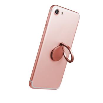 Ring CELLY Ring for mobile phones, stand function, pink