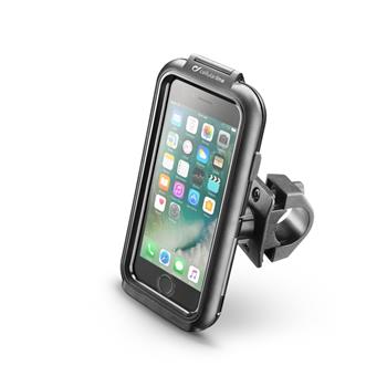 Voděodolné pouzdro Interphone pro Apple iPhone 6/6S/7/8, úchyt na řídítka, černé,rozbaleno