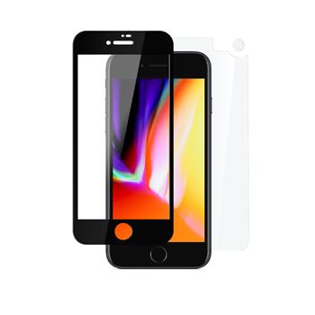 FIXED Back and Front Glass Protector Set for Apple iPhone 7 Plus/8 Plus, space-gray