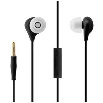 Waterproof in-ear headphones with microphone FIXED EGG1, IPX3, black