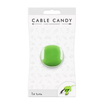 Kabelový organizér Cable Candy Turtle, zelený