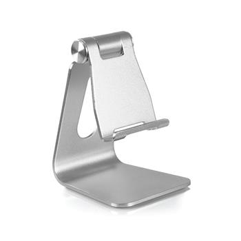Univerzální hliníkový stojánek pro mobilní telefony Desire2, stříbrný