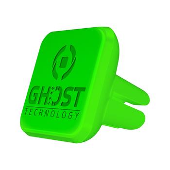 Univerzální magnetický držák do ventilace CELLY GHOSTVENT pro mobilní telefony, zelený