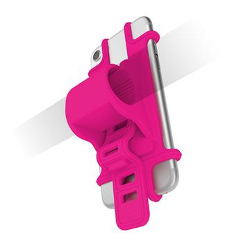 URL Universal CELLY EASY BIKE Holder for handsets and navigation for handlebars, pink