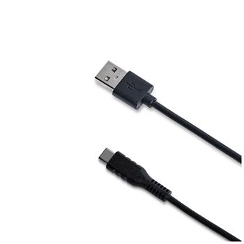 Datový USB kabel CELLY s konektorem USB-C, 1m, USB 2.0, černý,rozbaleno